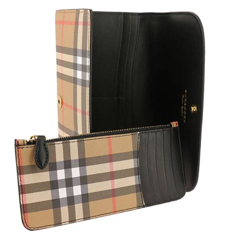 burberry mini wallets|Burberry black wallet.